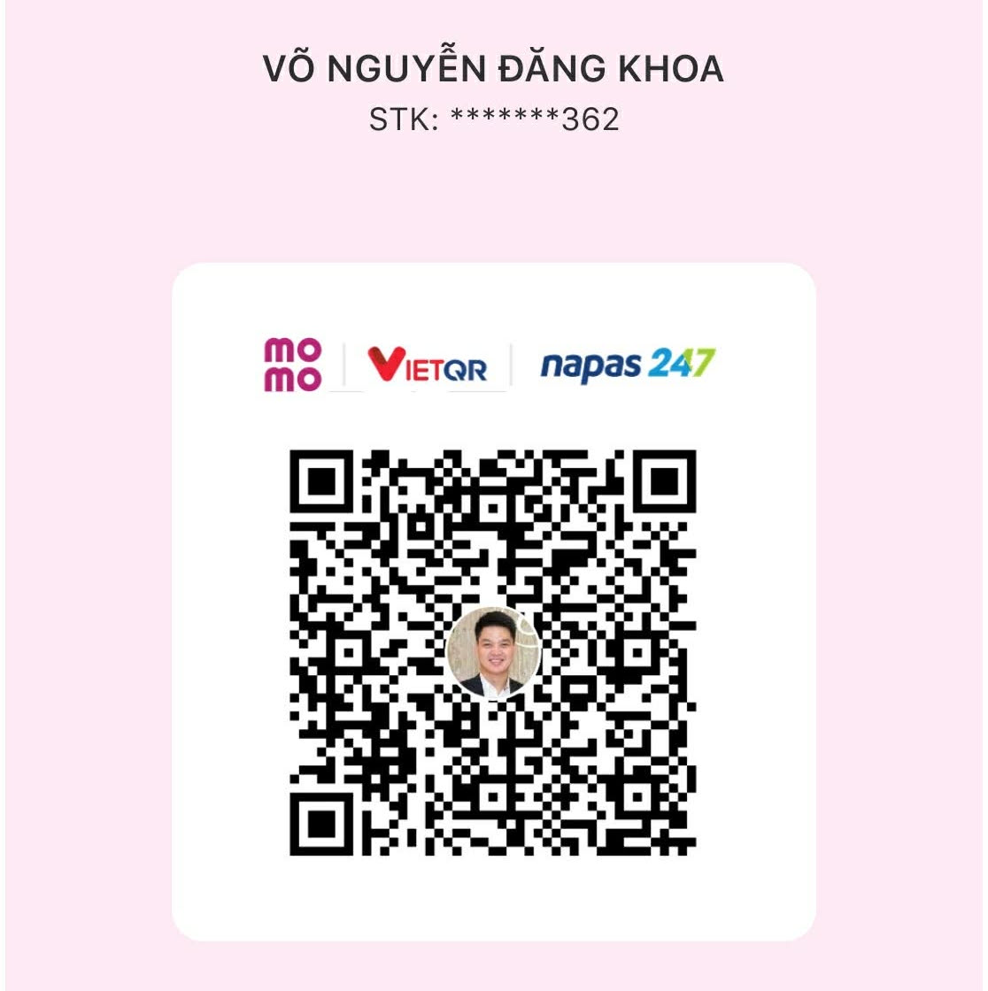 QR code ủng hộ